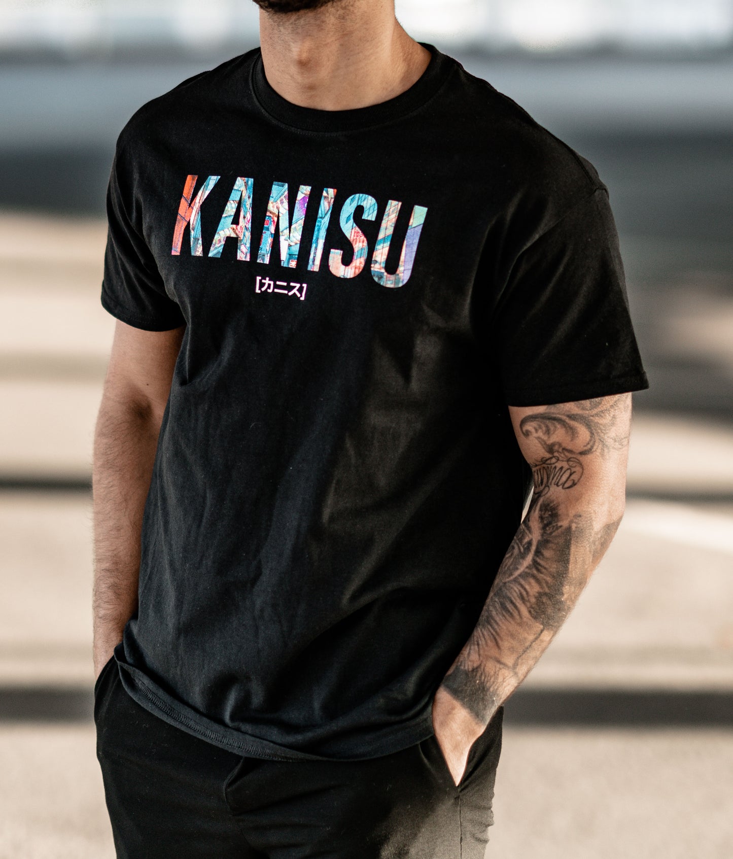 Black T Shirt - Insatsu